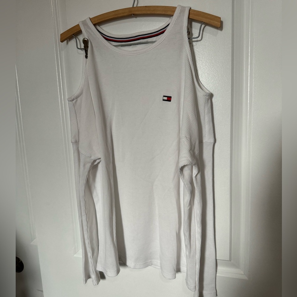 tommy hilfiger sport long sleeve with open shoulders